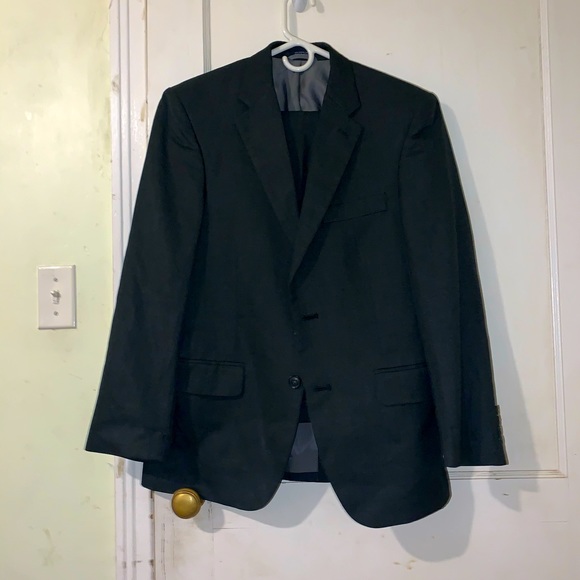 Black saddlebred suit with pants